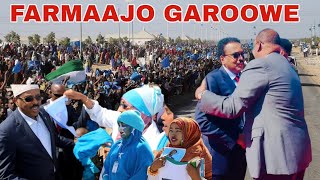 FARXAD SOO DHAWAYNTA FARMAAJO GAROWE CIIDA DHAQAADAY10KUN SHACABKA PUNTLANDNIYAD JABKA DAMJADIID [upl. by Ahsekahs]