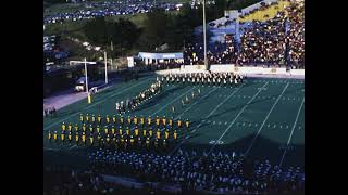 Cuyahoga Falls Marching Band  1979  Acme Zip Game wsound Partial [upl. by Roee]