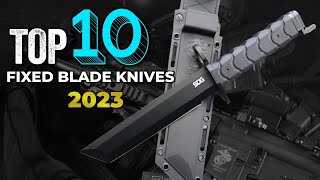 Top 10 Fixed Blade Knives of 2023  Atlantic Knife [upl. by Briscoe]