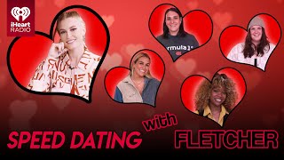 FLETCHER Speed Dates With 4 Lucky Fans  Speed Dating [upl. by Arriat]