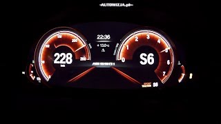 BMW M550i xDrive acceleration 0100 kmh 0200 kmh racelogic [upl. by Gora]