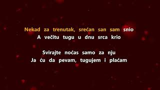 Toma Zdravković Svirajte noćas samo za nju Lyrics  tekst [upl. by Ryter]