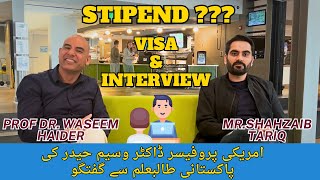 Stipend Visa amp Interview Process  International PhD Students [upl. by Drofniw]