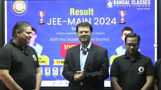 JEE MAIN Result Celebration and Percentile Improvement Programme [upl. by Anaujit]