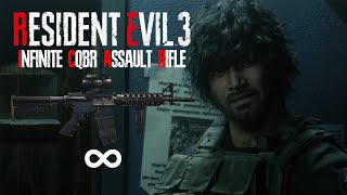 Resident Evil 3 Remake  Infinite CQBR Assault Rifle in Inferno Full Gameplay [upl. by Mile]