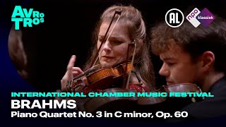 Brahms Piano Quartet No 3  Janine Jansen  International Chamber Music Festival Utrecht  Live HD [upl. by Anaugahs]