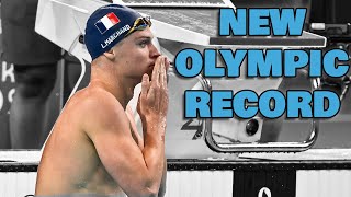 Leon Marchand Just SMASHED This Olympic Final  Mens 400 IM [upl. by Persons]