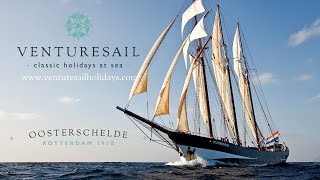 Oosterschelde  tall ship sailing adventures [upl. by Kinsman]