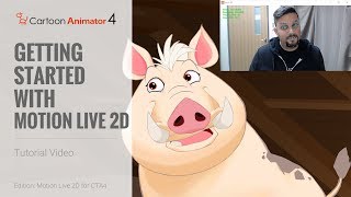 Cartoon Animator 4 Facial Mocap Tutorial  Getting Started with Motion LIVE 2D Face Mocap [upl. by Nyberg]