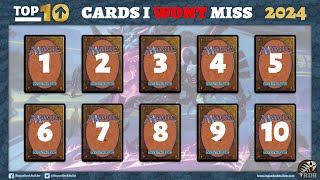 Top 10 Cards I WONT miss with Bloomburrow 2024 Rotation [upl. by Anhpad]