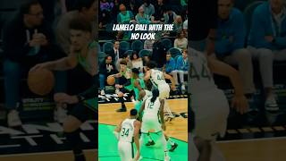 LaMelo Ball’s NoLook Pass is Next Level nba lameloball charlotte hornets [upl. by Aicekat192]