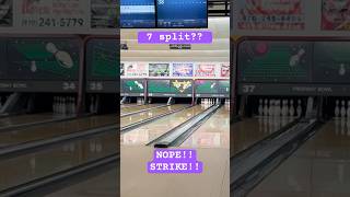 Luckiest bowling strike that I have ever had bowlingball bowlingteam [upl. by Acsecnarf149]