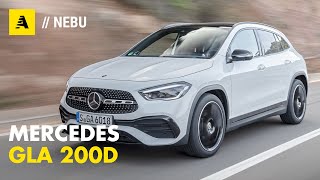 Mercedes GLA 200d  Spazio dinamismo e lusso per tutti con consumi bassi [upl. by Penni]