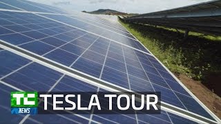 Teslas new solar facility in Hawaii is the first of its kind [upl. by Eojyllib]