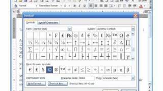 MS Word 2003 Basic 4 Page number Symbol HeaderFooter spell check [upl. by Nwahsyt]