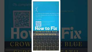 How To Fix Windows Crowdstrike Error BSOD falcon Sensor crowdstrike fix bsod windows [upl. by Felton639]