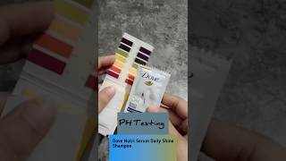 PH Testing Dove Daily Shine Shampooshorts ytshorts review shampoohaircare doveviralPhtest [upl. by Daron10]