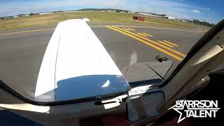 Flight Training In The Piper PA38 Tomahawk [upl. by Ilrahc]