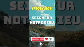 PRIERE  SEIGNEUR NOTRE DIEU [upl. by Preston]