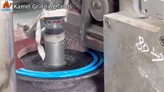 Flap Wheel Making Process  how to make flap wheel  Kamel Abrasives [upl. by Koby]