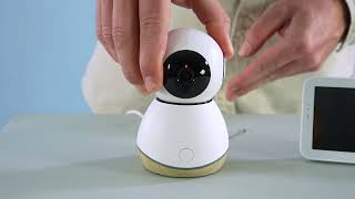 MaxiCosi See Pro Baby Monitor How to pair [upl. by Ahiel501]