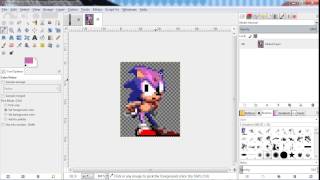 Spriting Inside Gimp Tutorial Lesson 1  Segment 2 How to Recolor Sprites [upl. by Nallac]