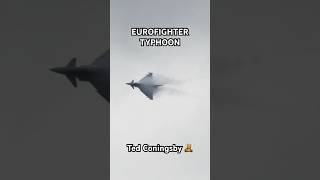 EUROFIGHTER TYPHOON FIGHTER JET POWER AND BEAUTY • MAKES A SKY SOUND GOOD trending eurofighter [upl. by Mahsih]