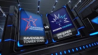 DEL2 Highlights 48 Spieltag  Ravensburg Towerstars vs Dresdner Eislöwen [upl. by Yssep683]