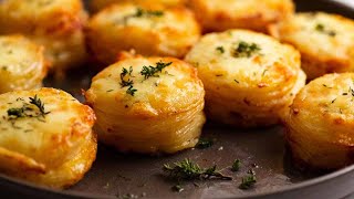 Mini Potato Dauphinoise Gratin Stacks [upl. by Bergeron524]