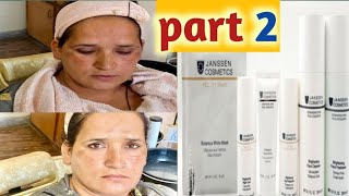 Janssen Facial Parlour secret Tips And Trics  Summer janssen Facial use Part 2 [upl. by Milzie]