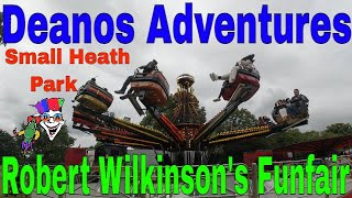 Robert Wilkinsons Fun Fair Small Heath Birmingham What A Awesome Funfair 150821 Funfair Vlog [upl. by Ymac]