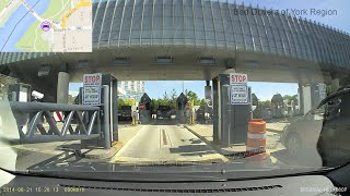 Canada  United States Border Crossing 3  Rainbow Bridge Niagara Falls ON  Niagara Falls NY [upl. by Durrett526]