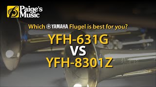 The Yamaha YFH631G VS The YFH8310Z Which Flugelhorn is right for you [upl. by Sakmar266]