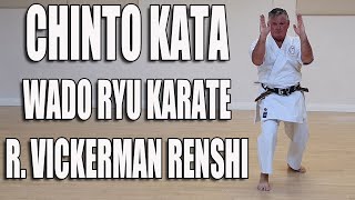 Chinto Kata only  Wado Ryu Karate [upl. by Leeban481]