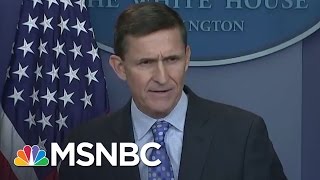 Pence Story On Mike Flynn Impossible To Believe  Rachel Maddow  MSNBC [upl. by Trojan877]