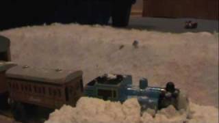 The Wooden Railway Series Thomas Terrence and the Snow [upl. by Gottwald720]