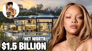 Rihannas Net Worth 2024 ⭐ Lifestyle House Husband Childrens amp New Boyfriend [upl. by Ardnekat528]