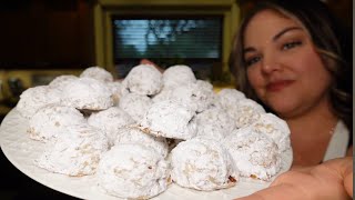 Snowball Treats MEXICAN WEDDING COOKIES [upl. by Ixela]