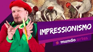 🎭 Arte moderna 29 IMPRESSIONISMO  Mundo Artes  ENEM [upl. by Agle]