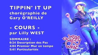 COURS TIPPIN IT UP de Gary OREILLY enseignée par Lilly WEST [upl. by Barris]