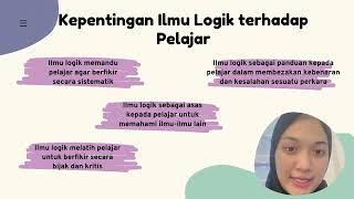 CTU552  ILMU LOGIK ASAS KEBIJAKSANAAN DIRI PELAJAR TANPA MENGIRA KAUM [upl. by Sulamith]