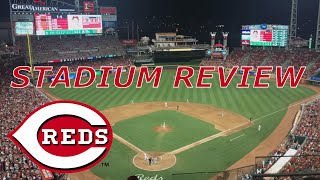 Cincinnati Reds Great American Ballpark STADIUM REVIEW [upl. by Gerg895]