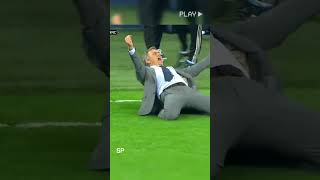 Mourinho reaction to Ronaldo goal 🤯 viral shortvideo [upl. by Esoryram]