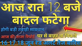 Rajasthan Ka Mausam Today  Rajasthan Mausam Ki Jankari  15 june 2023 Rajasthan Ka Mausam [upl. by Schuh]