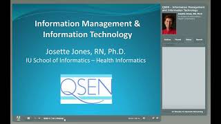 QSEN Module 7 Nursing Nursing Information Management and Nursing Informatics  Part 2 [upl. by Maier]