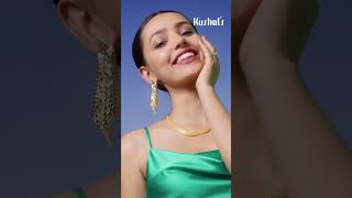 Dazzles of Gold  The Glam Edit  Kushals Fashion Jewellery [upl. by Letsyrhc]