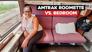 Amtrak Roomette Vs Amtrak Bedroom  Which One Should You Book And Why [upl. by Bettzel165]