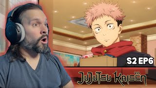 NEW ANIME FAN Reacts To JUJUTSU KAISEN Season 2 Episode 6  Its Like That [upl. by Leugimsiul]