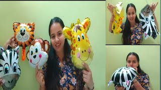 How to inflate a helium balloon  balloon video  balloon decoration ideas [upl. by Nnylav]