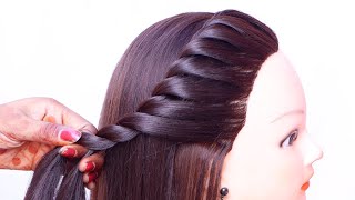 Very easy and beautiful hairstyle  flawless hairstyle  easy hairstyle  open hairstyle [upl. by Willman]